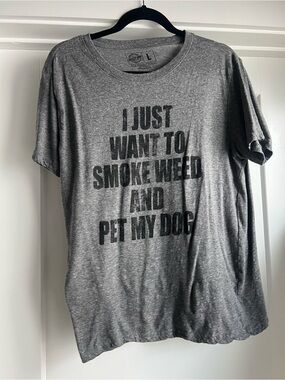 Gray Pet-Lover Graphic Tee